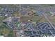 Aerial view of the neighborhood surrounding 961 Stanley Ct, highlighting nearby amenities at 961 Stanley Ct, Erie, CO 80516