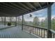 Deck with forest views at 13452 Riley Peak Rd, Conifer, CO 80433