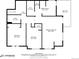 Floor plan showcasing the layout of the primary bedroom, bath, balcony, and additional bedrooms at 2162 Terraridge Dr, Highlands Ranch, CO 80126