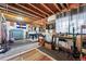 Finished basement offering recreational space with a pool table, dartboard, and sports equipment at 2511 Loon Ln, Castle Rock, CO 80104