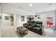 Finished basement with movie recliners, wet bar and popcorn machine at 17020 E 107Th Ave, Commerce City, CO 80022