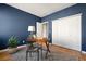 Cozy office with a desk, clear chair, and a closet with plenty of storage at 22580 E Ontario Dr # 204, Aurora, CO 80016