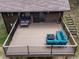 Spacious outdoor deck with cozy seating, perfect for entertaining guests at 28272 Shadow Mountain Dr, Conifer, CO 80433