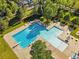 Community swimming pool with well-kept grounds, diving board and a baby pool in a neighborhood setting at 8256 E 28Th Dr, Denver, CO 80238