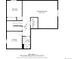 A detailed floor plan showing the basement layout, including a bedroom, recreation room, storage, and bathroom at 9835 Uravan St, Commerce City, CO 80022