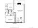 Detailed floor plan showcasing the layout of bedrooms, kitchen, and living spaces at 23558 Pondview Pl # B, Golden, CO 80401