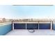 Spacious balcony with city skyline view and room for entertaining at 1401 Wewatta St # 808, Denver, CO 80202