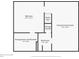 Basement floor plan featuring a bedroom, entertainment room, storage and bathroom layouts with dimensions at 9940 Pecos St, Thornton, CO 80260