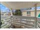 Balcony with railings that offer a view of neighborhood homes at 8555 Fairmount Dr # D204, Denver, CO 80247