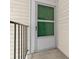 Image shows secure front door, offering safety and style to the property at 8555 Fairmount Dr # D204, Denver, CO 80247