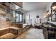 Luxurious bathroom with a glass shower, soaking tub and double vanity at 118 Gold Piece Dr, Breckenridge, CO 80424