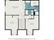 Second floor layout featuring the primary bedroom, bathrooms, and additional bedroom spaces at 10247 W Roxbury Pl, Littleton, CO 80127