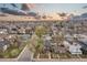Stunning aerial view capturing the neighborhood and sky at 3000 S Elati St, Englewood, CO 80110