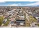 Expansive aerial view of the neighborhood with tree-lined streets at 3000 S Elati St, Englewood, CO 80110