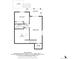A detailed plan of the basement, highlighting the recreation and exercise rooms, utility area, and outdoor patio at 1044 Oleander St, Castle Rock, CO 80109