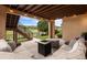 Inviting covered patio with stylish seating and outdoor living space perfect for relaxing at 10601 Montecito Dr, Lone Tree, CO 80124