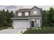 Charming two-story home with a well-manicured lawn, lovely landscaping and an attached two-car garage at 2145 Flower Blossom Ave, Brighton, CO 80601