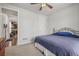 Bedroom with carpet and neutral wall color at 14881 Chicago St, Parker, CO 80134