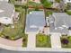 Aerial view of the property showcasing a well-manicured lawn and neighborhood at 5733 S Yakima Way, Aurora, CO 80015