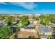 Charming neighborhood scene with single-story homes, mature trees, and clear blue skies in a suburban location at 3055 Carson St, Aurora, CO 80011