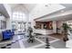 Welcoming lobby area featuring a reception desk, seating area, and stylish decor at 2870 W Riverwalk Cir # B, Littleton, CO 80123