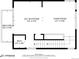 Floor plan showcasing an eat-in kitchen, living room, balcony, and bath layout at 2607 W 24Th Ave, Denver, CO 80211