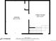 Floor plan displaying the layout of the garage and Gathering room, along with dimensions for each area at 2607 W 24Th Ave, Denver, CO 80211