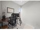 Cozy home office featuring a modern desk, ergonomic chair, and natural light, creating an ideal work environment at 2607 W 24Th Ave, Denver, CO 80211