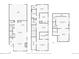 Detailed floor plan of basement, first and second floor with measurements and room layouts at 5687 Dayton St, Denver, CO 80238