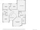 Floor plan showing layout of bedrooms, primary bathroom, baths and a WIC at 16247 E Belleview Pl, Centennial, CO 80015