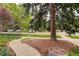 Serene yard space, featuring mature shade trees enhancing the property's charm at 490 Jackson St, Denver, CO 80206