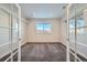 Bright basement office with French doors at 7071 Greenwater Cir, Castle Rock, CO 80108