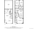 Detailed floor plan of both floors displaying the layout of all rooms at 643 S Norfolk Way, Aurora, CO 80017