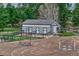 Well-maintained barn with fencing and a training area; perfect for equestrian activities or storage at 36700 Mossberg Ct, Elizabeth, CO 80107