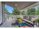 Relaxing porch with comfortable seating and a view of the surrounding landscape at 36700 Mossberg Ct, Elizabeth, CO 80107