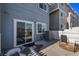 Outdoor patio with sliding door access, and privacy fence, perfect for relaxing or entertaining at 8199 Welby Rd # 1806, Denver, CO 80229