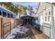 View of the garage and side yard at 7121 W 52Nd Ave, Arvada, CO 80002