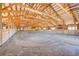 Spacious indoor riding arena with sand footing at 1641 Castlewood Dr, Franktown, CO 80116