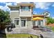 Backyard with patio and table and chairs and a great grill at 18372 E 100Th Pl, Commerce City, CO 80022