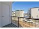 Private balcony overlooking the community at 461 Interlocken Blvd # 102, Broomfield, CO 80021