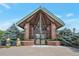 Attractive clubhouse exterior featuring a unique architectural design and well-maintained landscaping, creating a welcoming atmosphere at 3223 Castle Peak Ave, Superior, CO 80027