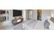 Comfortable main bedroom with walk-in closet, TV, and view to ensuite bath at 3223 Castle Peak Ave, Superior, CO 80027