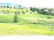 Scenic neighborhood view with lush green spaces, walking trails and mountain views at 3223 Castle Peak Ave, Superior, CO 80027