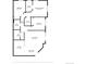 Detailed floor plan showcasing the layout of the home, including bedrooms, bathrooms, kitchen, and living spaces at 875 E 78Th Ave # 7, Denver, CO 80229