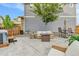 Relaxing backyard featuring patio furniture and well maintained landscaping at 240 S Oak Hill St, Aurora, CO 80018