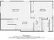 Basement floor plan showing a Gathering room, bedroom, kitchen, and bathroom at 10767 Mountshire Cir, Highlands Ranch, CO 80126