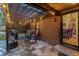 Cozy covered patio with grill and furniture, ideal for outdoor dining and relaxation at 8140 Lightening View Dr, Parker, CO 80134