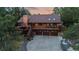 Charming home featuring a spacious deck, three car garage, and mature trees at 8140 Lightening View Dr, Parker, CO 80134