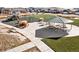 Community park featuring playground, picnic shelter, and green space at 9465 Yampa St, Commerce City, CO 80022