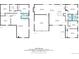 Layout of this home showing the locations of bedrooms, bathrooms, living room, kitchen, and garage at 9197 W Woodard Dr, Lakewood, CO 80227